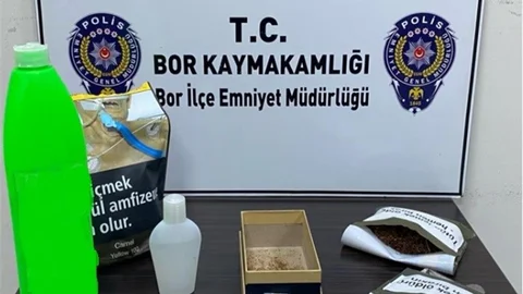 Niğde'de Uyuşturucu Operasyonu Gerçekleşti