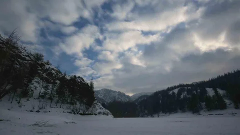 Afyonkarahisar'da Kış Manzarası Görüntülendi