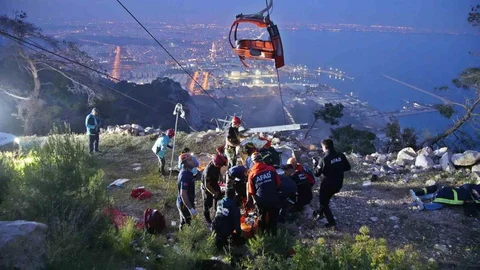 Teleferik Kazasında Adli Kontroller Kaldırıldı