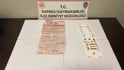 Tekirdağ'da Kumar Operasyonu Gerçekleşti