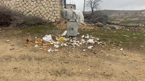 Mazıdağı'nda Çöpler Toplanmıyor