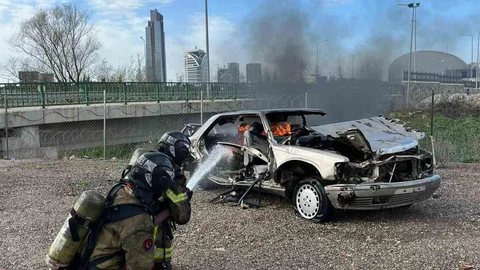 Bursa'da İtfaiye Eğitimi Verildi