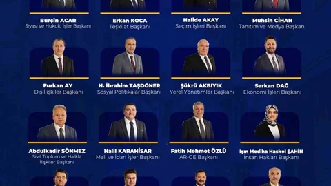 AK Parti Eskişehir'de Görev Değişiklikleri
