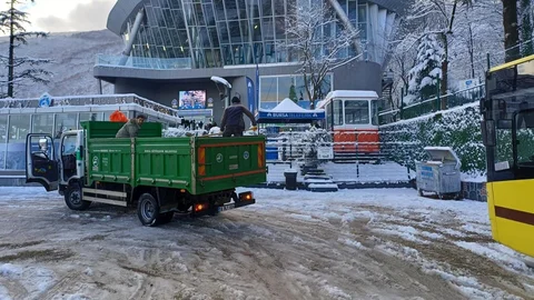 Bursa'da Kış Çalışmaları Devam Ediyor