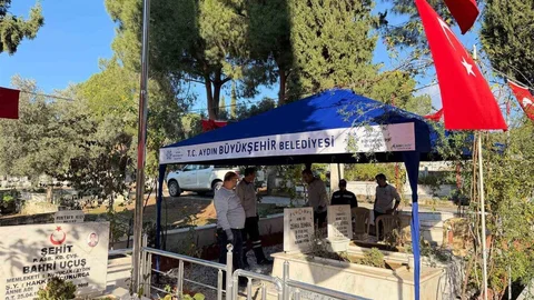 Aydın Mezarlıklarında Bakım Çalışmaları Devam Ediyor