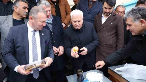 Bursa'da Arı Kovanı Desteği Verildi