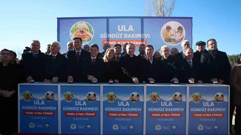 Ula'da Gündüz Bakımevi Temeli Atıldı
