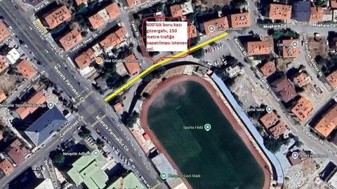 Nevşehir'de Geçici Trafik Düzenlemesi Uygulandı