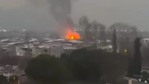 Bursa Yıldırım'da Palet Fabrikası Yangını