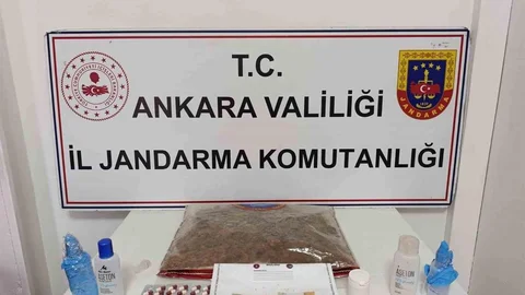 Ankara'da Uyuşturucu Operasyonu Gerçekleşti