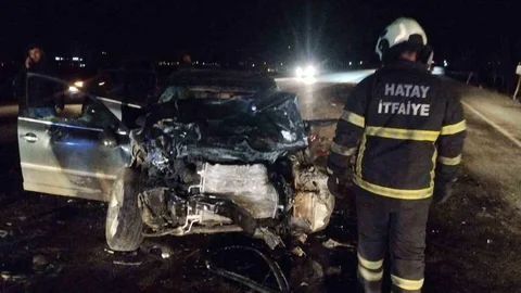 Hatay'da Trafik Kazası: 1 Ölü, 6 Yaralı