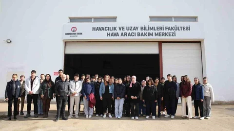 Hatay'da Lise Öğrencileri Üniversiteyi Geziyor