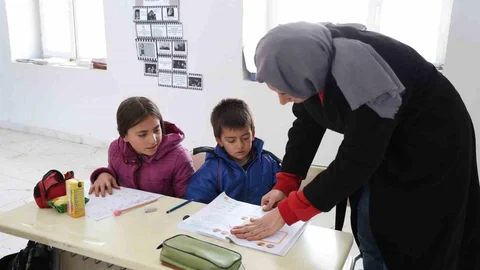 Adana'da Zorlu Kış Eğitim Koşulları