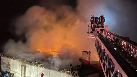 Denizli'de Yangın Felaketi