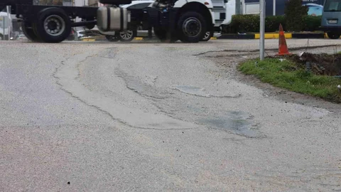 Hatay'da Mikser Sürücüsüne Ceza Kesildi