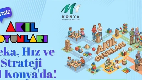 M1 Konya AVM'de Akıl Oyunları Etkinliği