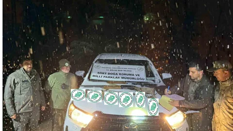 Siirt'te Kaçak Avcılara Ceza Kesildi