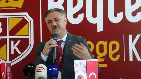 Beytepe Koleji Malatya'da Basın Toplantısı Düzenledi