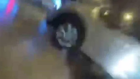 Bursa'da Cip Motosikletle Çarpıştı