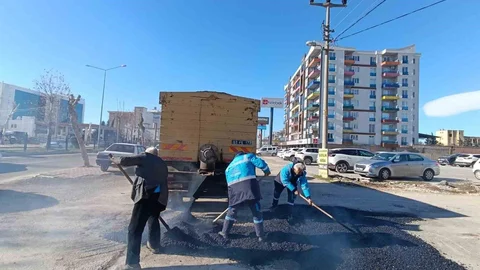 Adıyaman'da Yedi Mahallede Yol Çalışmaları