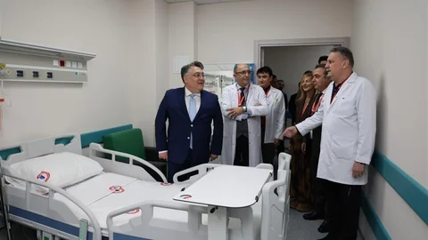 Zonguldak'ta Yenilenen Endokrinoloji Servisi Açıldı