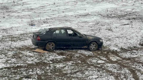 Karabük'te Takla Atan Otomobil Kazası