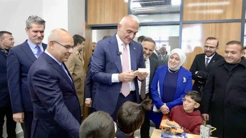 Ağrı'da Yeni Kütüphane Açılışı Yapıldı