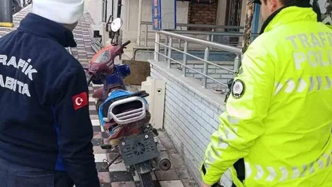 Manisa'da Motosiklet Denetimi Yapıldı