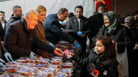 Bursa'da Miraç Kandili İkramları