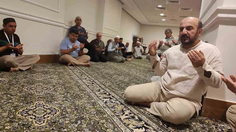 Miraç Kandili Kutsal Topraklarda İdrak Edildi