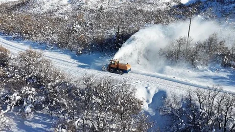 Tunceli'de 95 Köy Yolu Kapandı