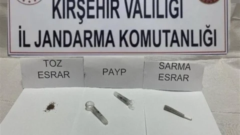Kırşehir'de Uyuşturucu Ele Geçirildi