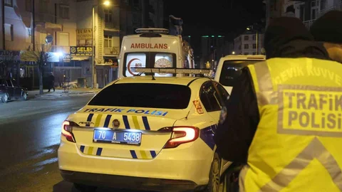 Karaman'da Trafik Kazası: 1 Yaralı