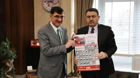 Kütahya'da Şehitler Takvimi Takdim Edildi