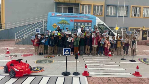 Gaziantep'te 126 Öğrenciye Trafik Eğitimi Verildi