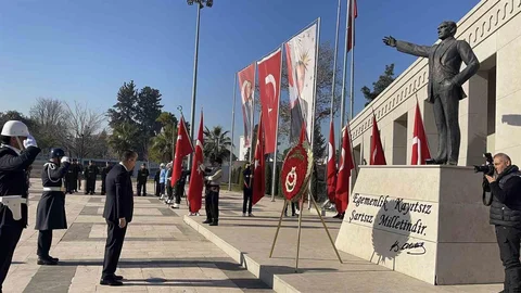 Atatürk’ün Osmaniye’ye Gelişinin 101. Yıldönümü Kutlandı