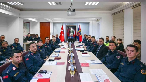 Kırklareli'de Jandarma Brifingi Yapıldı