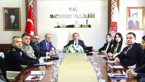 Bayburt'ta Çocukların Korunma Çalışmaları Değerlendirildi