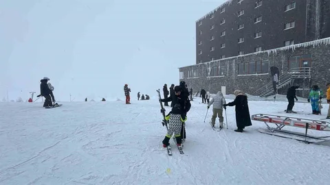 Kartalkaya'da Sömestr Yoğunluğu Başladı