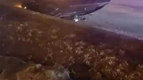 Diyarbakır'da Araç Takla Attı