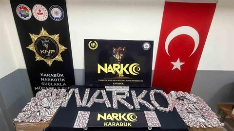 Karabük'te Uyuşturucu Operasyonu: 52 Bin Hap Ele Geçirildi