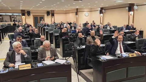 Samsun Büyükşehir Belediyesi Meclisi'nde 45 Madde Görüşüldü