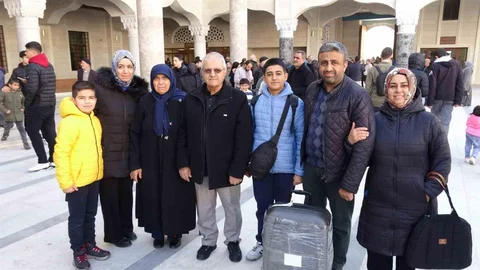 Şahinbey'den Umreye Uğurlama Töreni