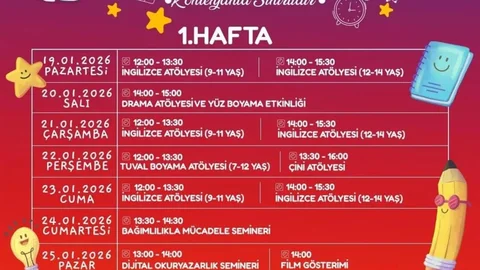 Atakum'da Öğrencilere Karne Hediyesi Etkinlikleri