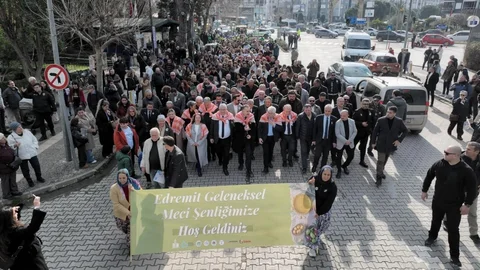 Edremit'te Zeytin Hasat Şenliği Başladı