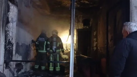 Bursa'da Çay Ocağında Yangın Çıktı