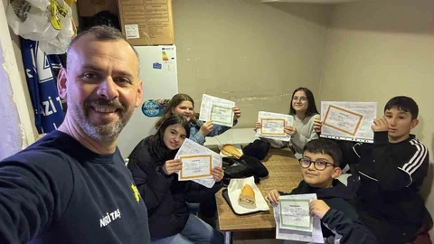 Takdir Belgesiyle Bedava Döner İkramı