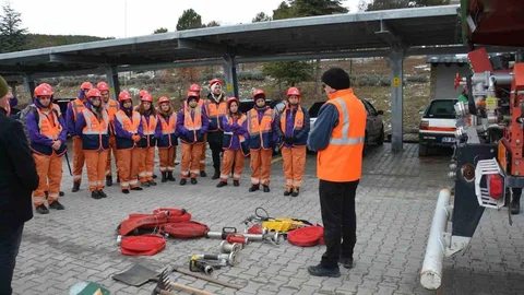 Kütahya’da Orman Yangınları İçin Eğitim Verildi