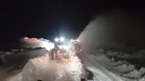 Ağrı Kağızman Kara Yolu Yeniden Ulaşıma Açıldı
