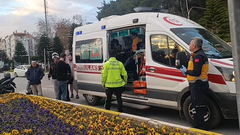 İki Motosiklet Çarpıştı: 1 Yaralı